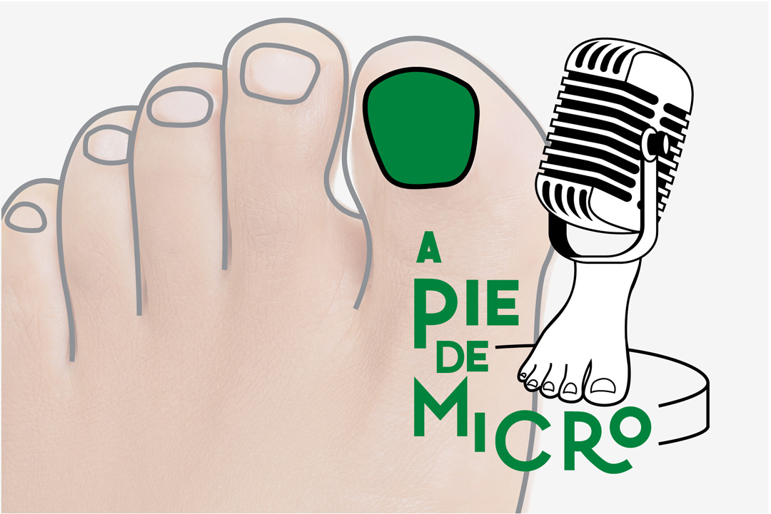A pie de micro Podcast Cabecera seccion